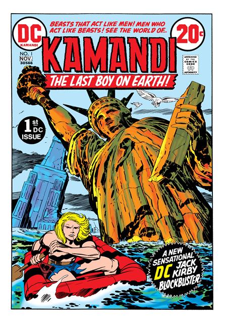 Kamandi #1 Facsimile Edition — Cover A (Jack Kirby) Cover A (Jack Kirby)