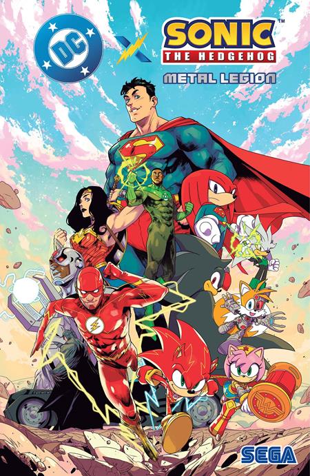 DC X Sonic the Hedgehog Metal Legion Tp Standard