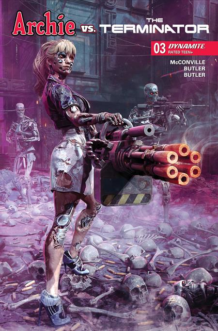 Archie vs the Terminator #3 Cover B (Bjorn Barends)