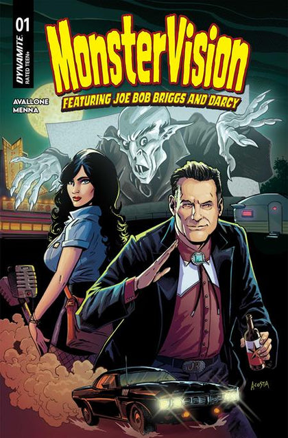 Monstervision Featuring Joe Bob Briggs and Darcy #1 Cover A (Dave Acosta)