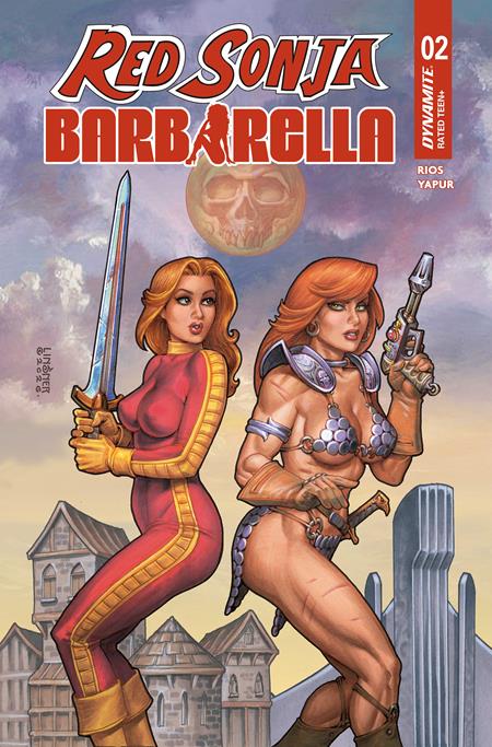 Red Sonja Barbarella #2 Cover A (Joseph Michael Linsner)