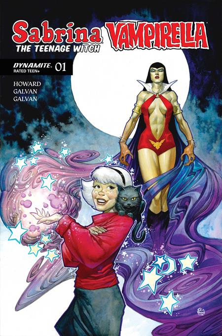 Sabrina the Teenage Witch Vampirella #1 Cover A (Eric Powell)