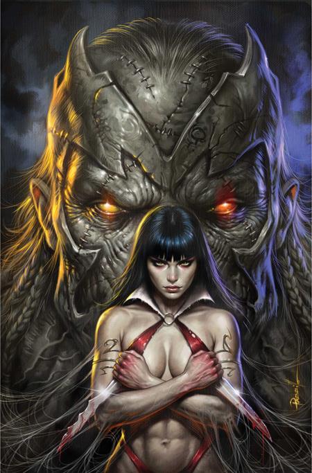 Vampirella (2026) #9 Cover F (Lucio Parrillo Metal Premium)