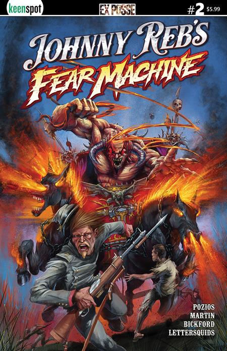 Johnny Rebs Fear Machine #2 Cover A (Toby Willsmer)