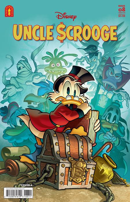 Uncle Scrooge Legacy #468 the Curse of Hp Hatequack Cover A (Andrea Freccero)