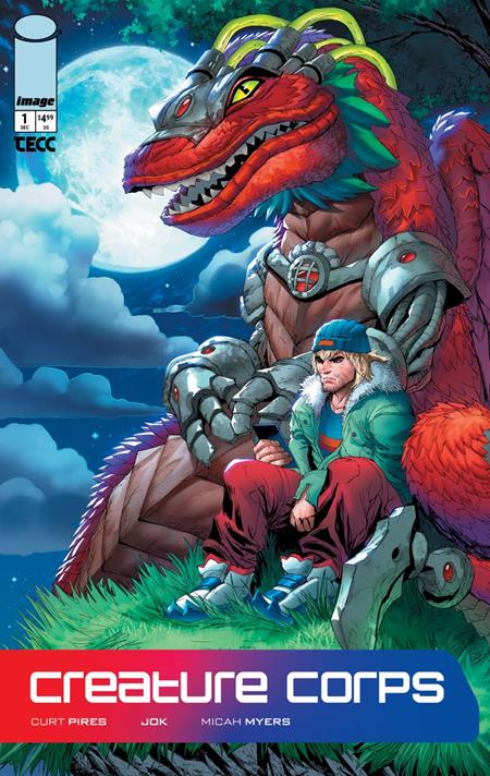 Creature Corps #1 Cover F (Tyler Kirkham)