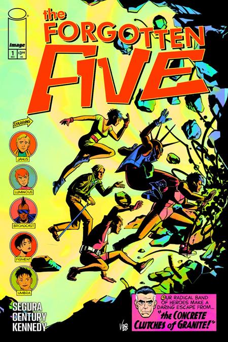 Forgotten Five #1 Cover A (Nickolej Villiger)