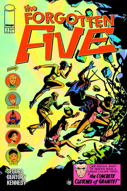 Forgotten Five #1 Cover A (Nickolej Villiger)