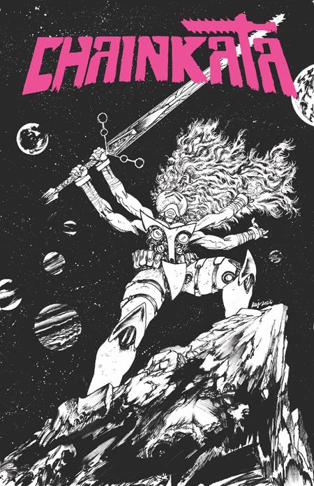 Chainkata #2 Cover B (Daniel Warren Johnson B&w)