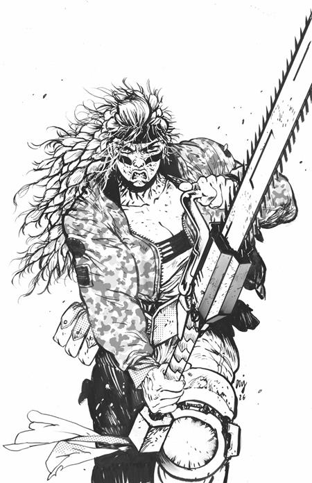 Chainkata #2 Cover D (Daniel Warren Johnson Raw Art)