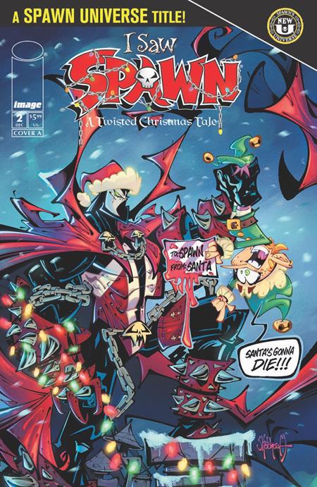 I Saw Spawn (A Twisted Christmas Tale) #2 (OF 2) Cover A (Rob Sketchcraft Duenas)