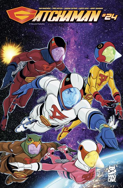 Gatchaman #24 Cover A (Chris Batista Sabrina Cintron Tom Chu)