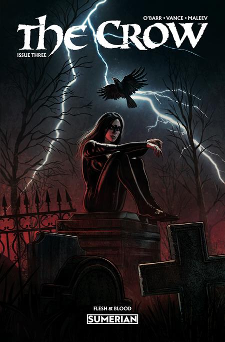 Crow Flesh and Blood #3 Cover A (Eduardo Schaal)