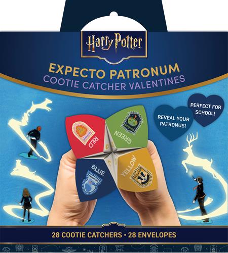 Harry Potter Expecto Patronum Cootie Catcher Valentines Standard