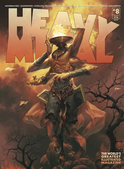 Heavy Metal Magazine #8 Cover A (Peter Mohrbacher)