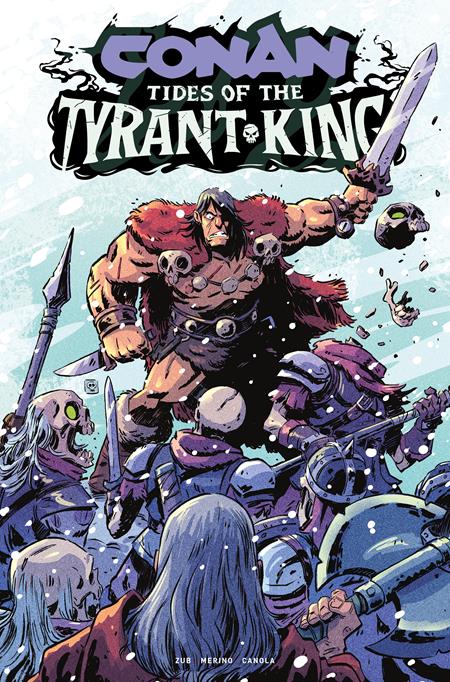 Conan the Barbarian Tides of the Tyrant King #4 (OF 4) Cover C (Derek Laufman)