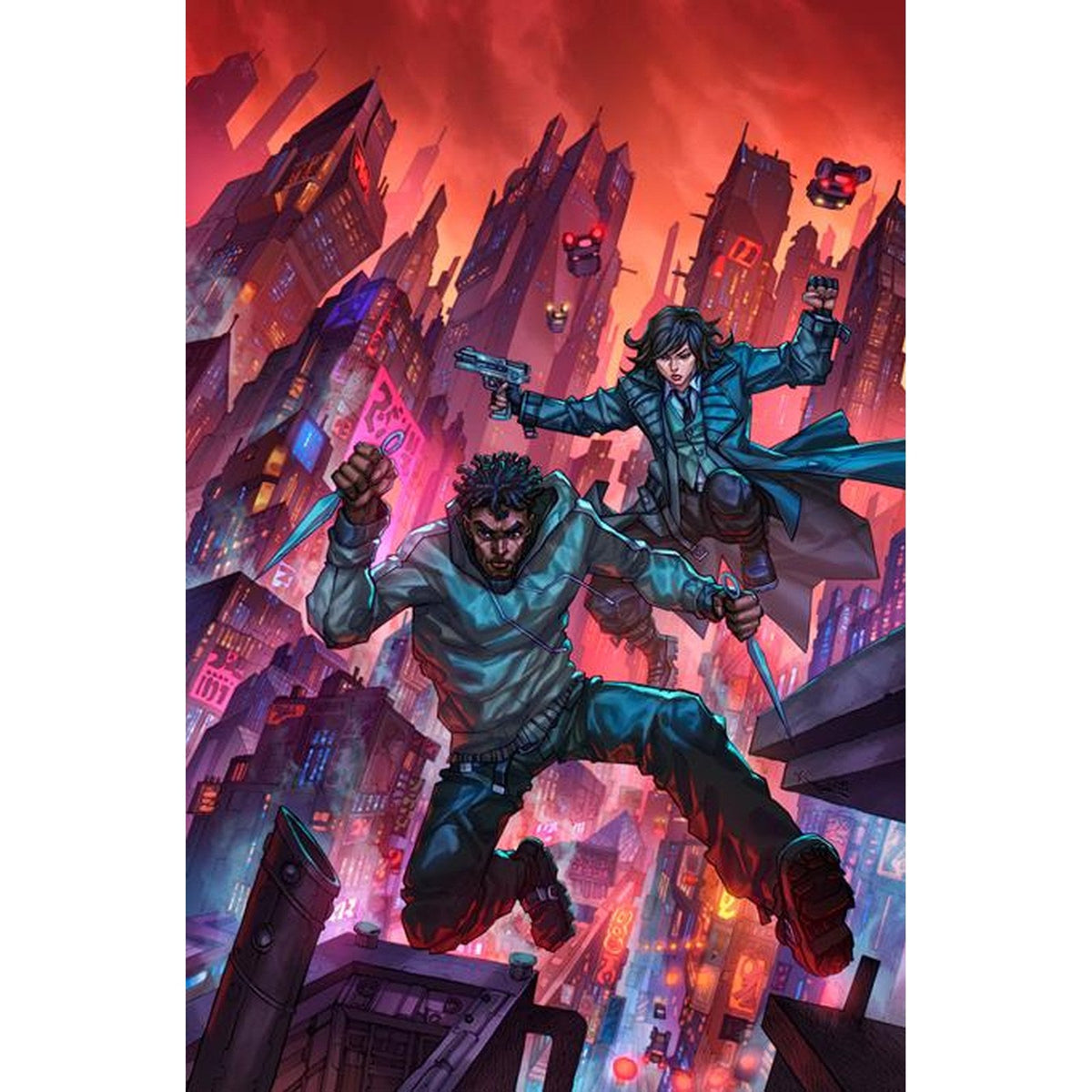 Blade Runner Tokyo Nexus Die With Honor #2 (OF 4) — PREORDER Cover E (Alan Quah Virgin)