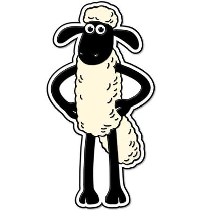 Aardman 50 Shaun Enamel Pin Badge Standard