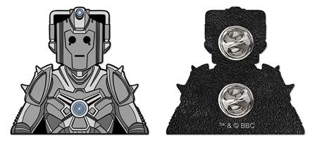 Doctor Who Cyberwarrior Enamel Pin Badge Standard