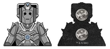 Doctor Who Cyberwarrior Enamel Pin Badge Standard