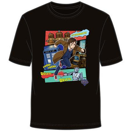 Doctor Who Dr Manga T-shirt Xxxl Standard
