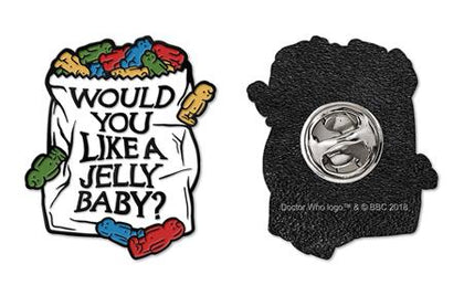 Doctor Who Jelly Baby Enamel Pin Badge Standard