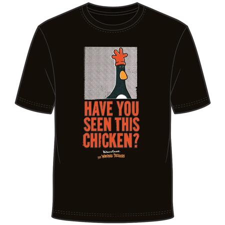 Wallace & Gromit Feathers Wanted T-shirt M Standard