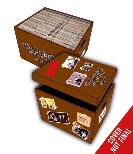 Bungo Stray Dogs Case Files Bsd 01 - 10 Box Set Standard