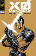 X-o Manowar Black, White & Gold #1 Cover a (Fajardo), IDW Publishing 2026