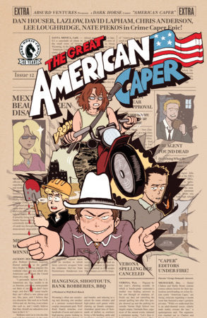 American Caper #12 (CVR A) (Tyler Boss) Cover C () (Caroline Cash))