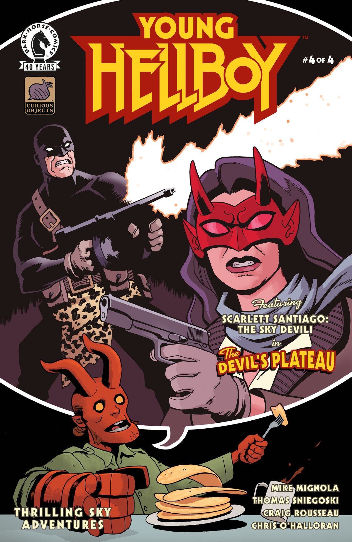 Young Hellboy: Thrilling Sky Adventures #4 — PREORDER Cover B (Ben Stenbeck)