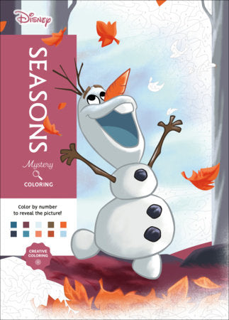 Disney Mystery Coloring: Seasons Standard