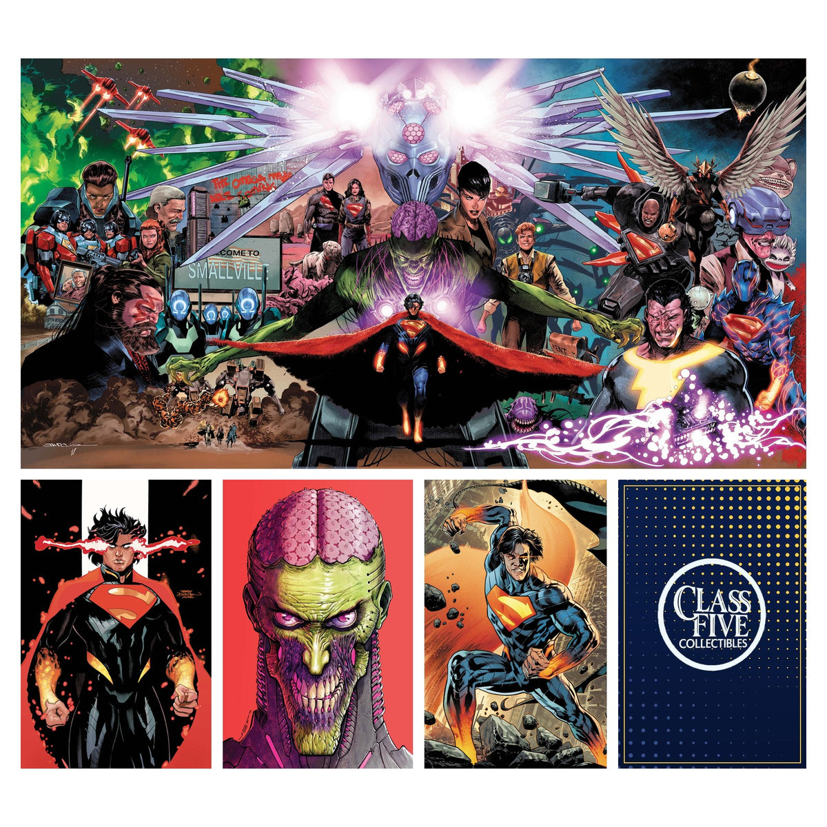 Absolute Superman #25 5-Cover Set (A, B, C, D, F) — PREORDER