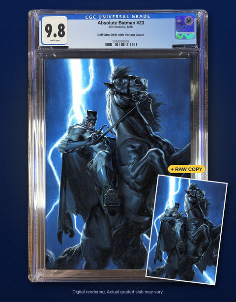 Absolute Batman #23 Cover E (Dell'Otto DKR 40th Anniversary) — CGC 9.8 Presale