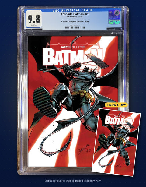 Absolute Batman #25 Cover B (J. Scott Campbell) — CGC 9.8 Presale