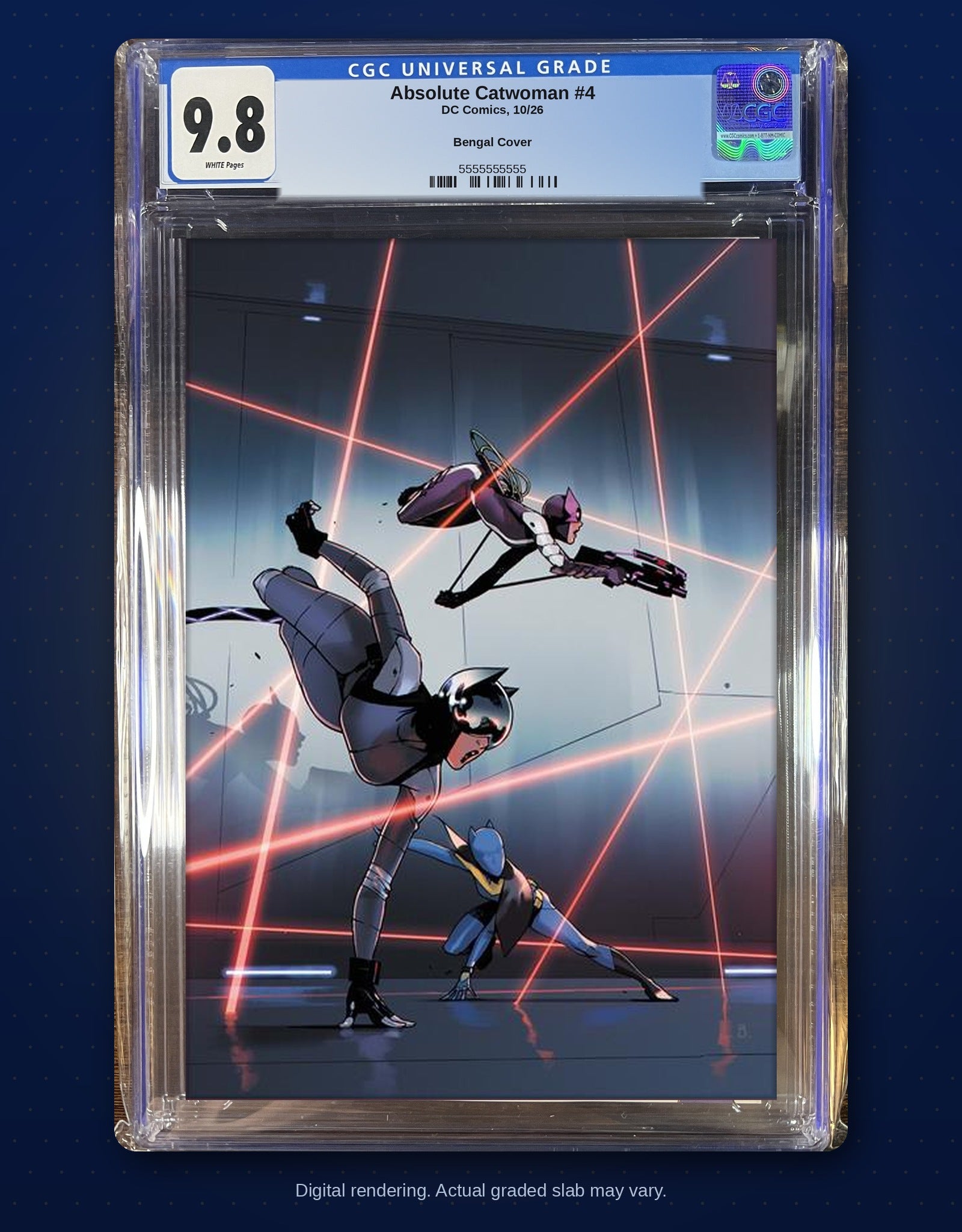 CGC 9.8 slab digital rendering