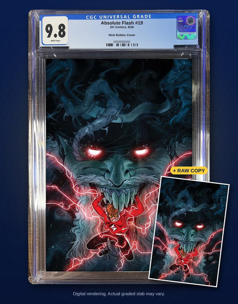 Absolute Flash #19 Cover A (Nick Robles) — CGC 9.8 Presale