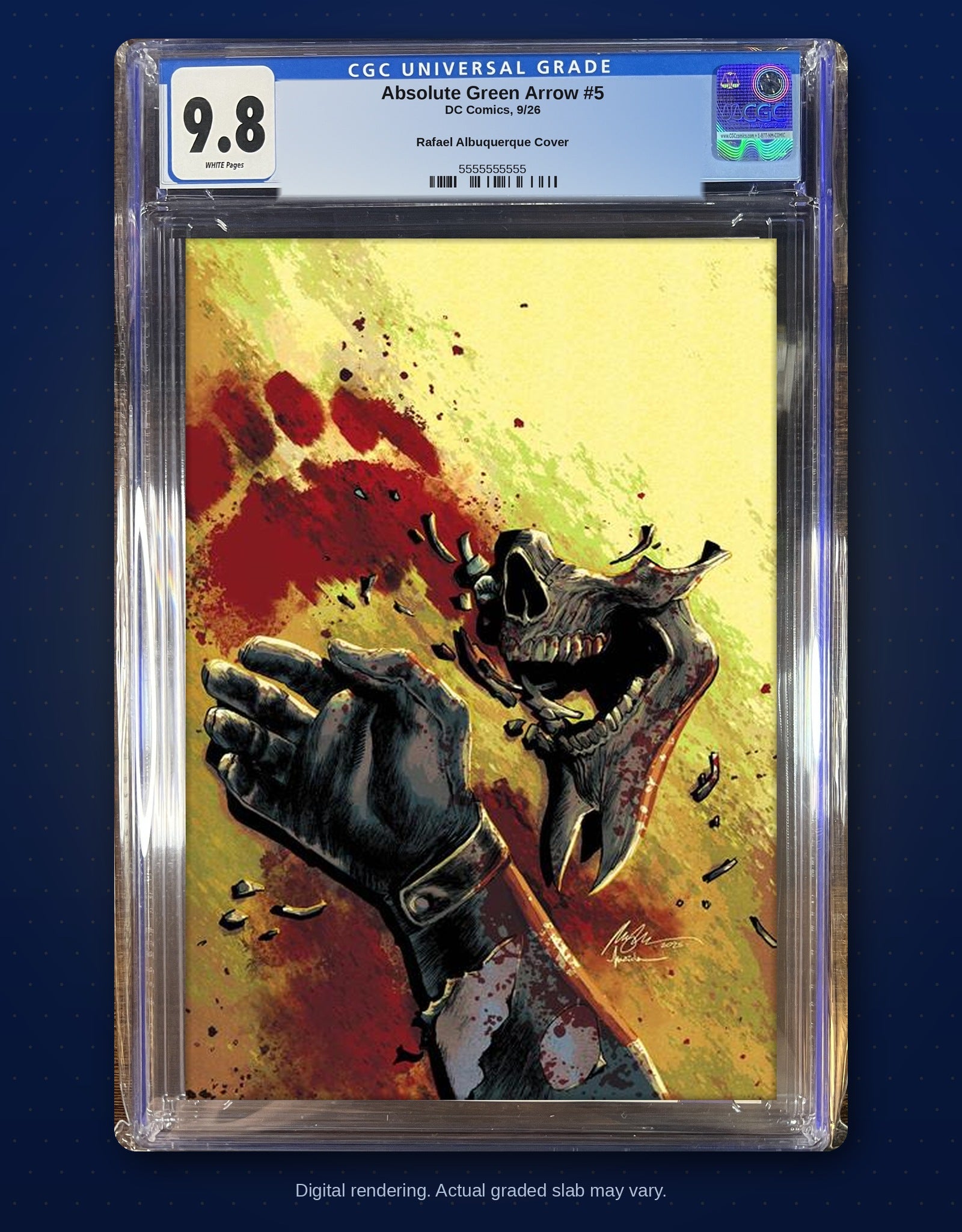 CGC 9.8 slab digital rendering
