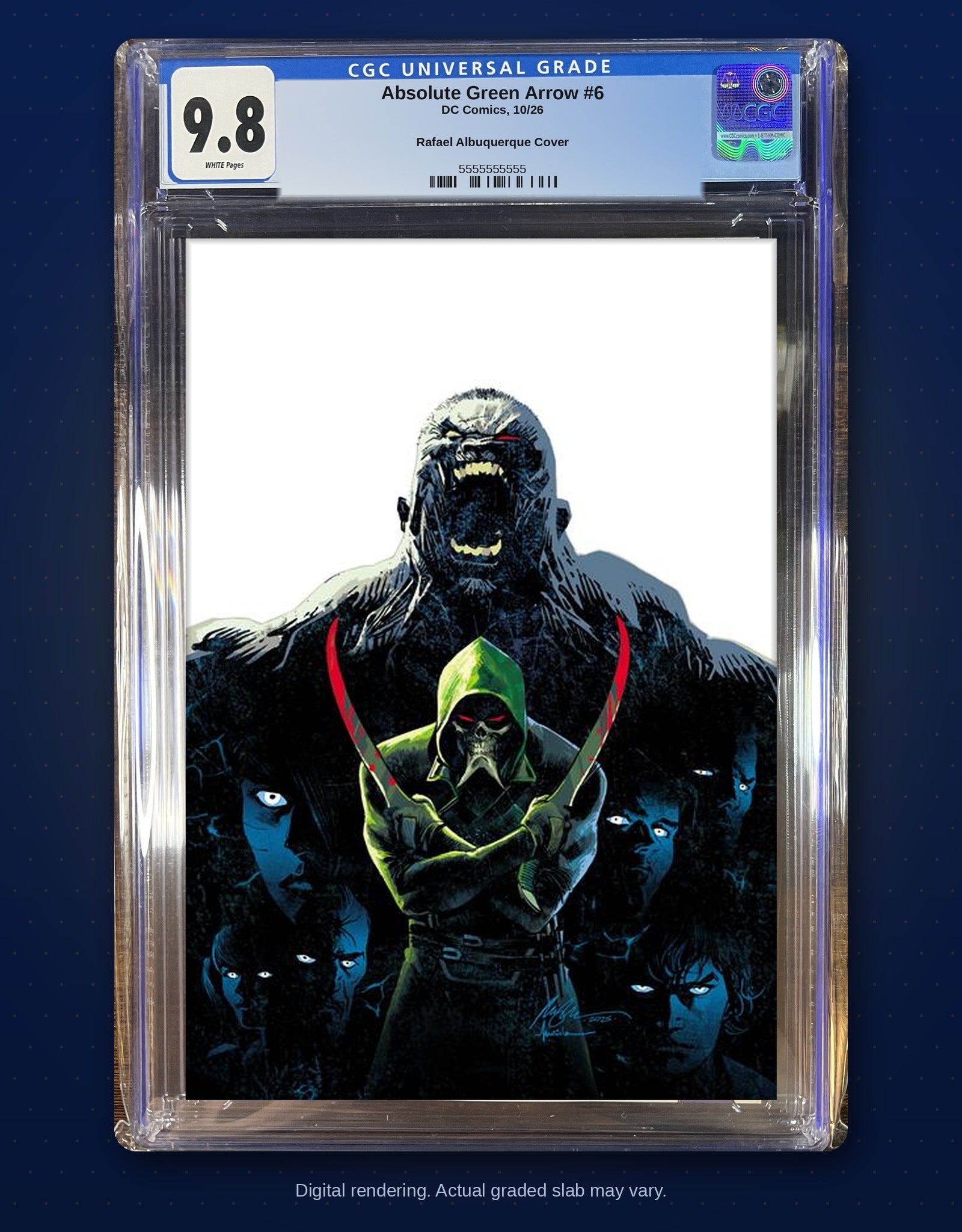 CGC 9.8 slab digital rendering