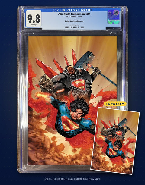 Absolute Superman #24 Cover A (Rafa Sandoval) — CGC 9.8 Presale