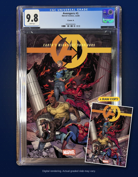 Avengers #1 Cover A — CGC 9.8 Presale