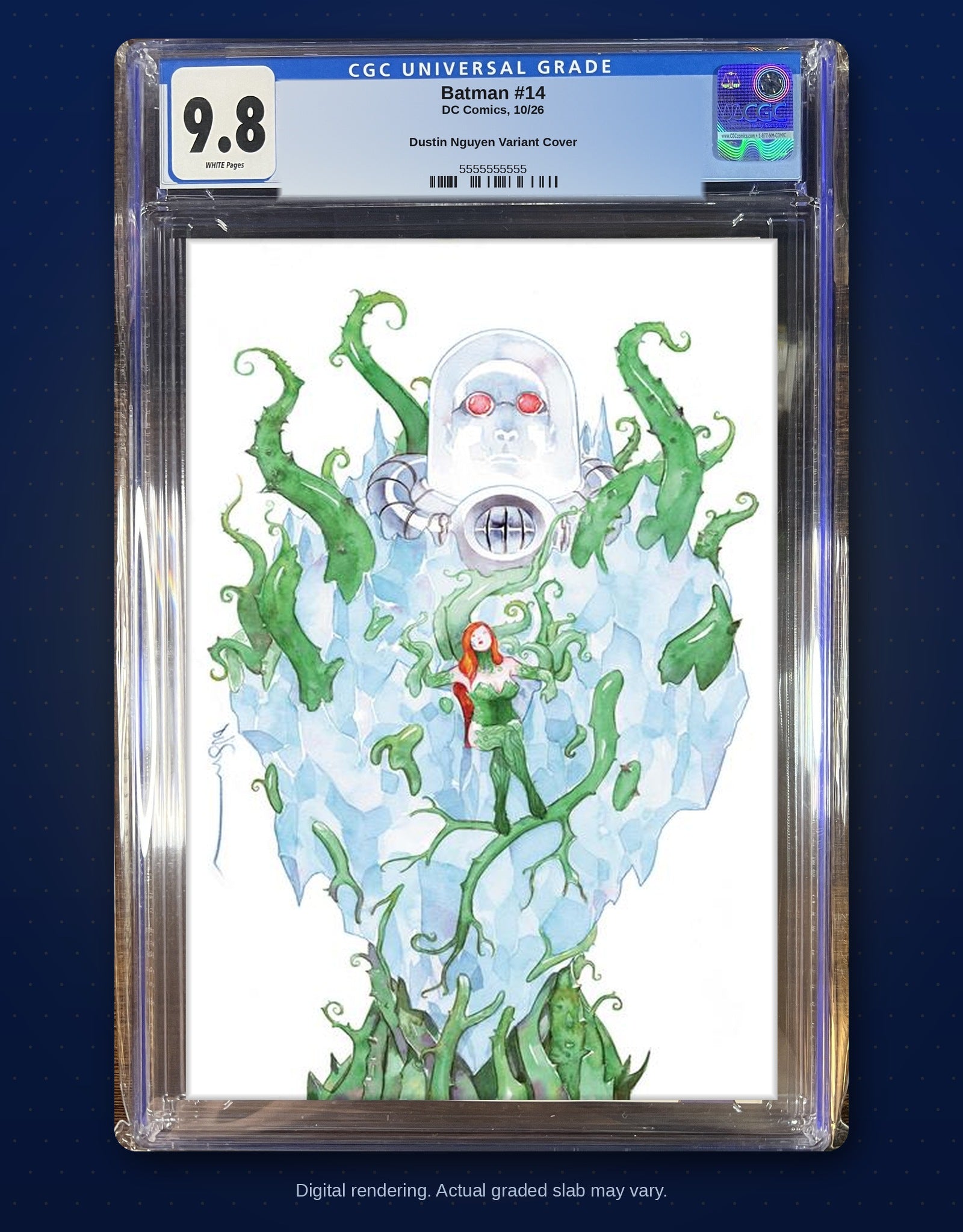 CGC 9.8 slab digital rendering