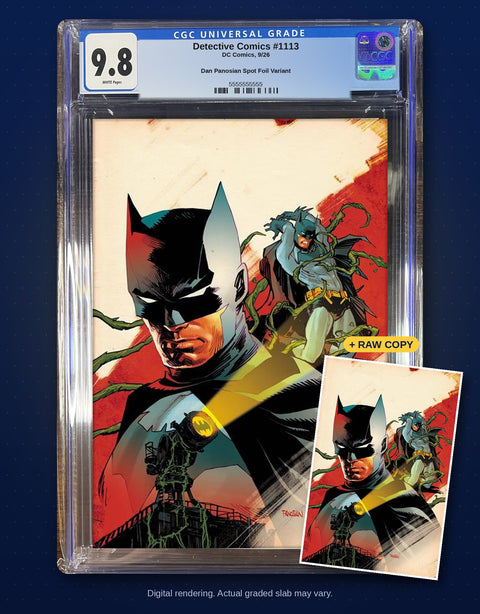 Detective Comics #1113 Cover D (Dan Panosian Spot Foil) — CGC 9.8 Presale