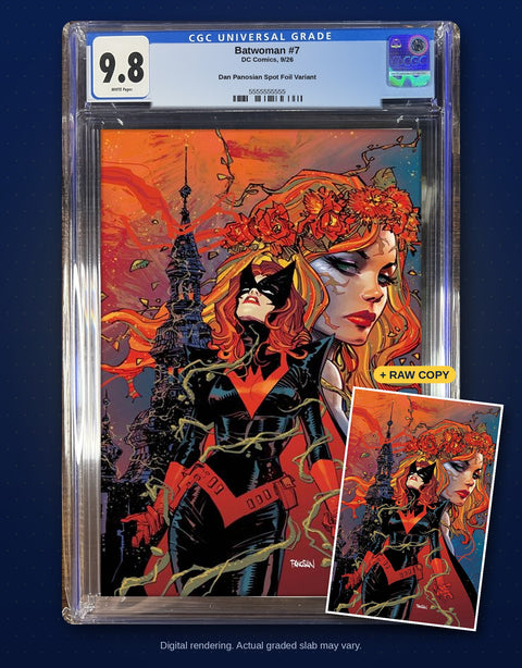 Batwoman #7 Cover D (Dan Panosian Spot Foil) — CGC 9.8 Presale
