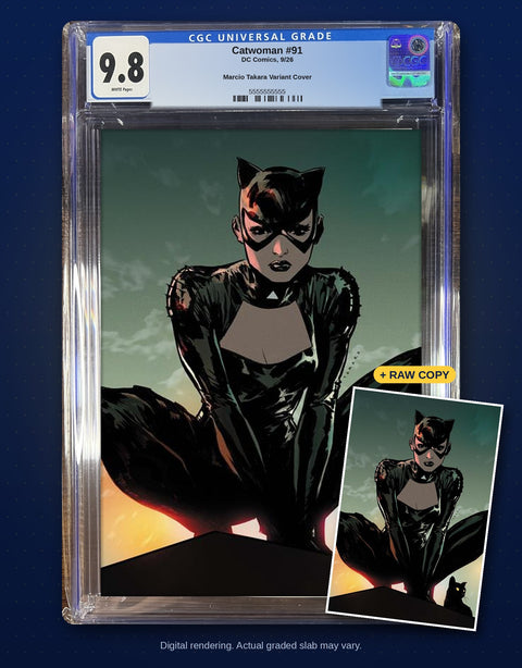 Catwoman #91 Cover B (Marcio Takara) — CGC 9.8 Presale