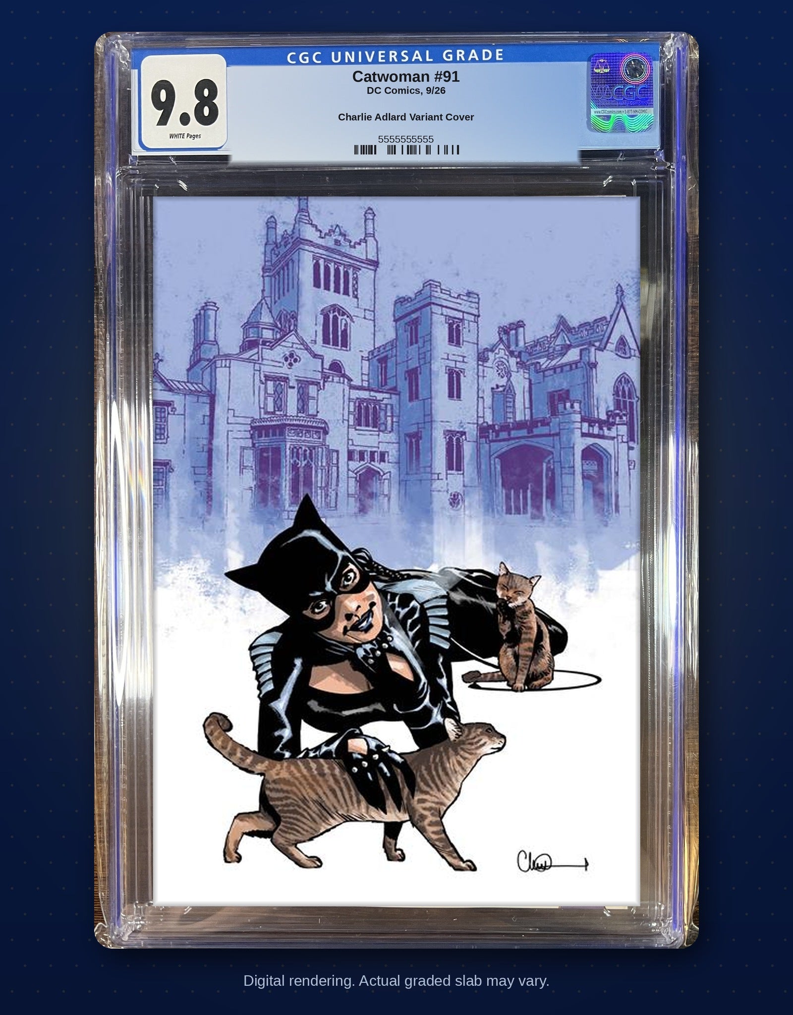 CGC 9.8 slab digital rendering