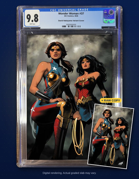Wonder Woman #37 Cover B (David Nakayama) — CGC 9.8 Presale