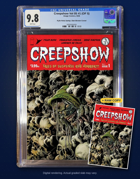 Creepshow Vol 05 #1 (OF 5) Cover A (Kyle Hotz &amp; Dan Brown) — CGC 9.8 Presale