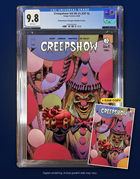 Creepshow Vol 05 #1 (OF 5) Cover B (Francesca Ciregia) — CGC 9.8 Presale