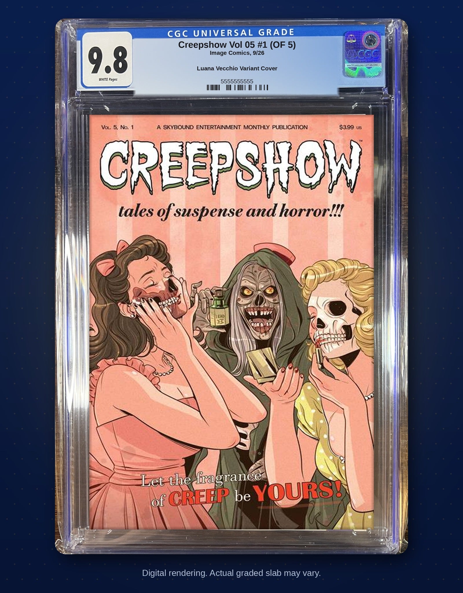 CGC 9.8 slab digital rendering